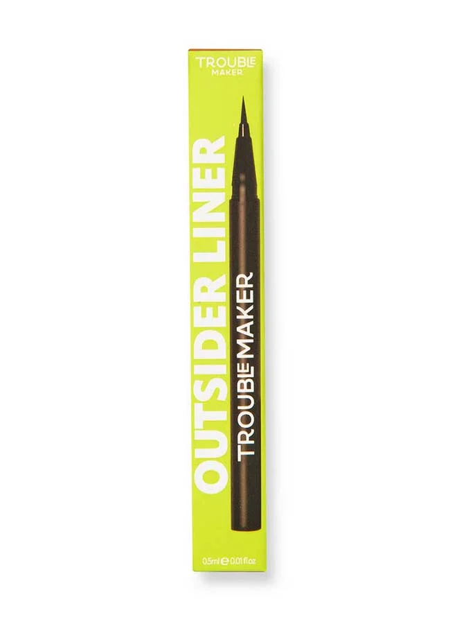 صانع المتاعب Outsider Liquid Eyeliner Pen Brown
